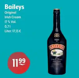 Getränke Hoffmann Baileys Original Irish Cream Angebot