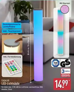 Aldi Nord CASALUX LED-Lichtsäule Angebot