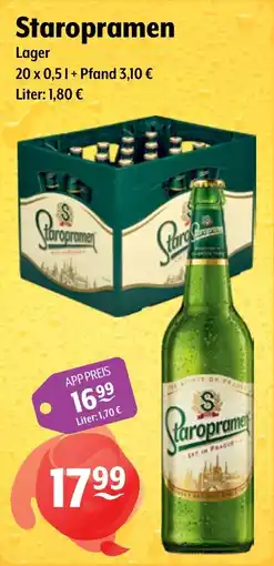 Getränke Hoffmann Staropramen Lager Angebot