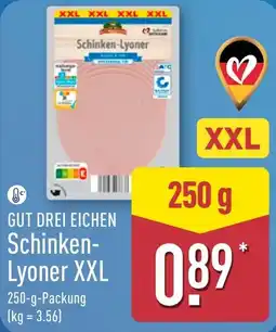 Aldi Nord GUT DREI EICHEN Schinken-Lyoner XXL Angebot
