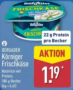Aldi Nord Bergader Körniger Frischkäse Angebot