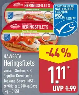 Aldi Nord HAWESTA Heringsfilets Angebot