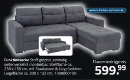 ROLLER Funktionsecke Stoff graphit Angebot