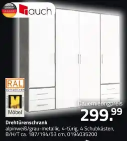 ROLLER rauch Drehtürenschrank Angebot