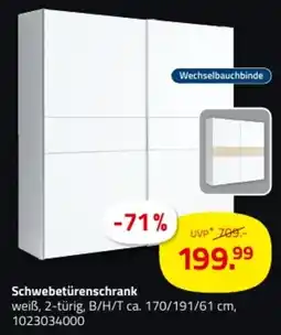 ROLLER Schwebetürenschrank Angebot