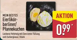 Aldi Nord MEIN BESTES Eierlikörberliner/Pfannekuchen Angebot
