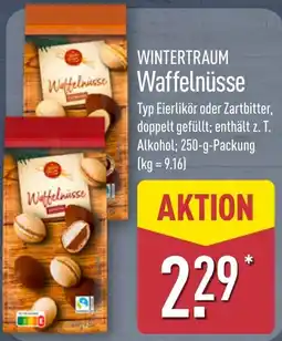 Aldi Nord WINTERTRAUM Waffelnüsse Angebot