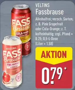 Aldi Nord VELTINS Fassbrause Angebot