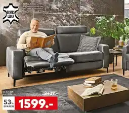 porta SOFA, echtes Leder Angebot
