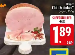 Edeka Berger Chili-Schinken Angebot