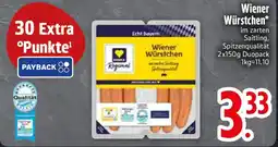 Edeka Wiener Würstchen Angebot