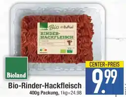 E-Center Bioland Bio-Rinder-Hackfleisch Angebot