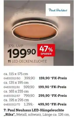 XXXLutz Paul Neuhaus LED-Deckenleuchte Angebot
