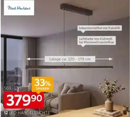 XXXLutz Paul Neuhaus 12 LED-HÄNGELEUCHTE Angebot