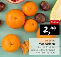 KONSUM San Lucar Mandarinen Angebot