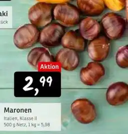 KONSUM Maronen Angebot