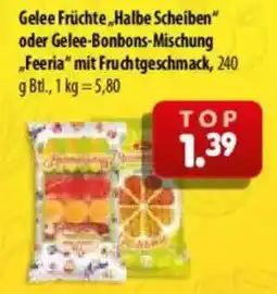 Mix Markt Gelee Früchte Halbe Scheiben Feeria Angebot