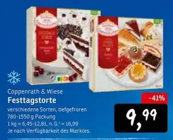 KONSUM Coppenrath & Wiese Festtagstorte Angebot
