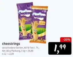 KONSUM cheestrings Angebot