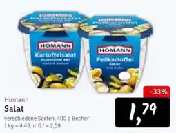 KONSUM Homann Salat Angebot
