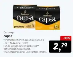 KONSUM Dallmayr capsa Angebot
