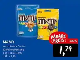 KONSUM M&M's Angebot