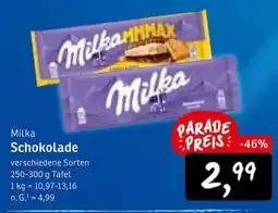 KONSUM Milka Schokolade Angebot