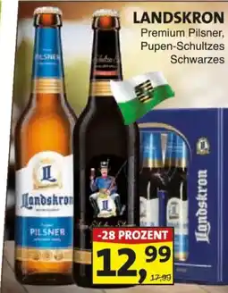 Lösch Depot LANDSKRON Premium Pilsner, Pupen-Schultzes Schwarzes Angebot
