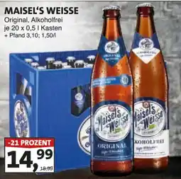Lösch Depot MAISEL'S WEISSE Original, Alkoholfrei Angebot