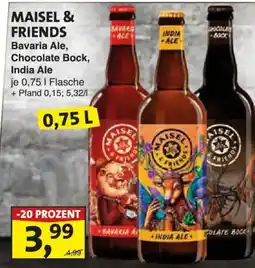 Lösch Depot MAISEL & FRIENDS Bavaria Ale, Chocolate Bock, India Ale Angebot