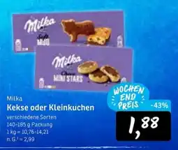 KONSUM Milka Kekse oder Kleinkuchen Angebot