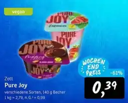 KONSUM Zott Pure Joy Angebot