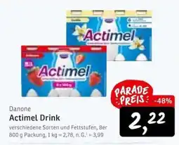KONSUM Danone Actimel Drink Angebot