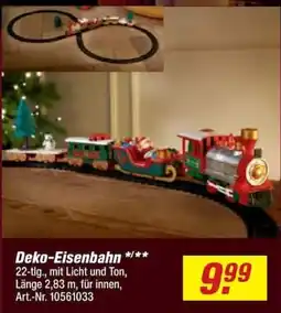 toom Baumarkt Deko-Eisenbahn Angebot