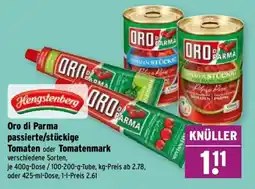 Wasgau Oro di Parma passierte/stückige Tomaten oder Tomatenmark Angebot