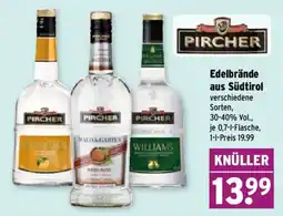 Wasgau Pircher Edelbrände Angebot