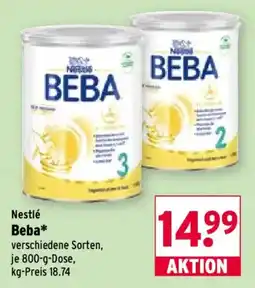 Wasgau Nestlé Beba Angebot