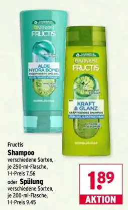 Wasgau Fructis Shampoo Angebot