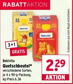 Wasgau Bebivita Quetschbeutel* Angebot
