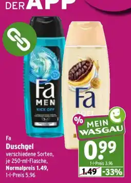 Wasgau Fa Duschgel Angebot