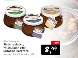 KONSUM Dürrröhrsdorfer Rinderrouladen Angebot
