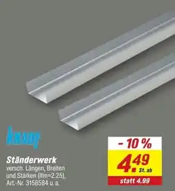 toom Baumarkt knauf Ständerwerk Angebot