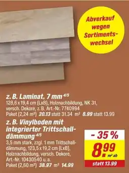 toom Baumarkt Laminat Angebot