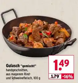 Wasgau Gulasch "gemischt" Angebot