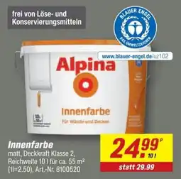 toom Baumarkt Alpina Innenfarbe Angebot
