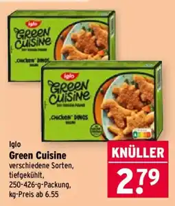 Wasgau Iglo Green Cuisine Angebot
