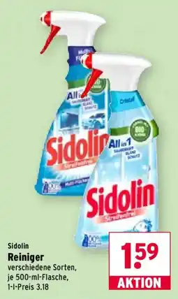 Wasgau Sidolin Reiniger Angebot