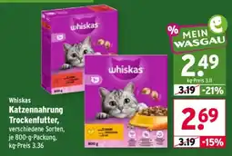 Wasgau Whiskas Katzenfutter Angebot