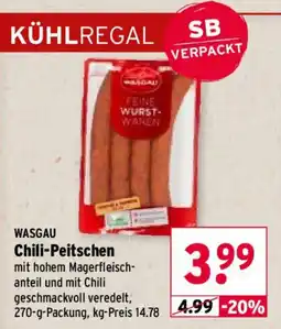 Wasgau WASGAU Chili-Peitschen Angebot