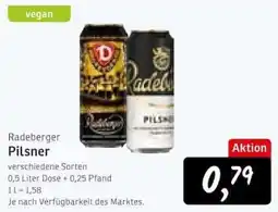 KONSUM Radeberger Pilsner Angebot